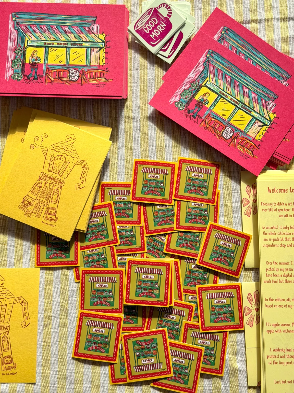 The People Post: September edition with art print, stickers, and letter