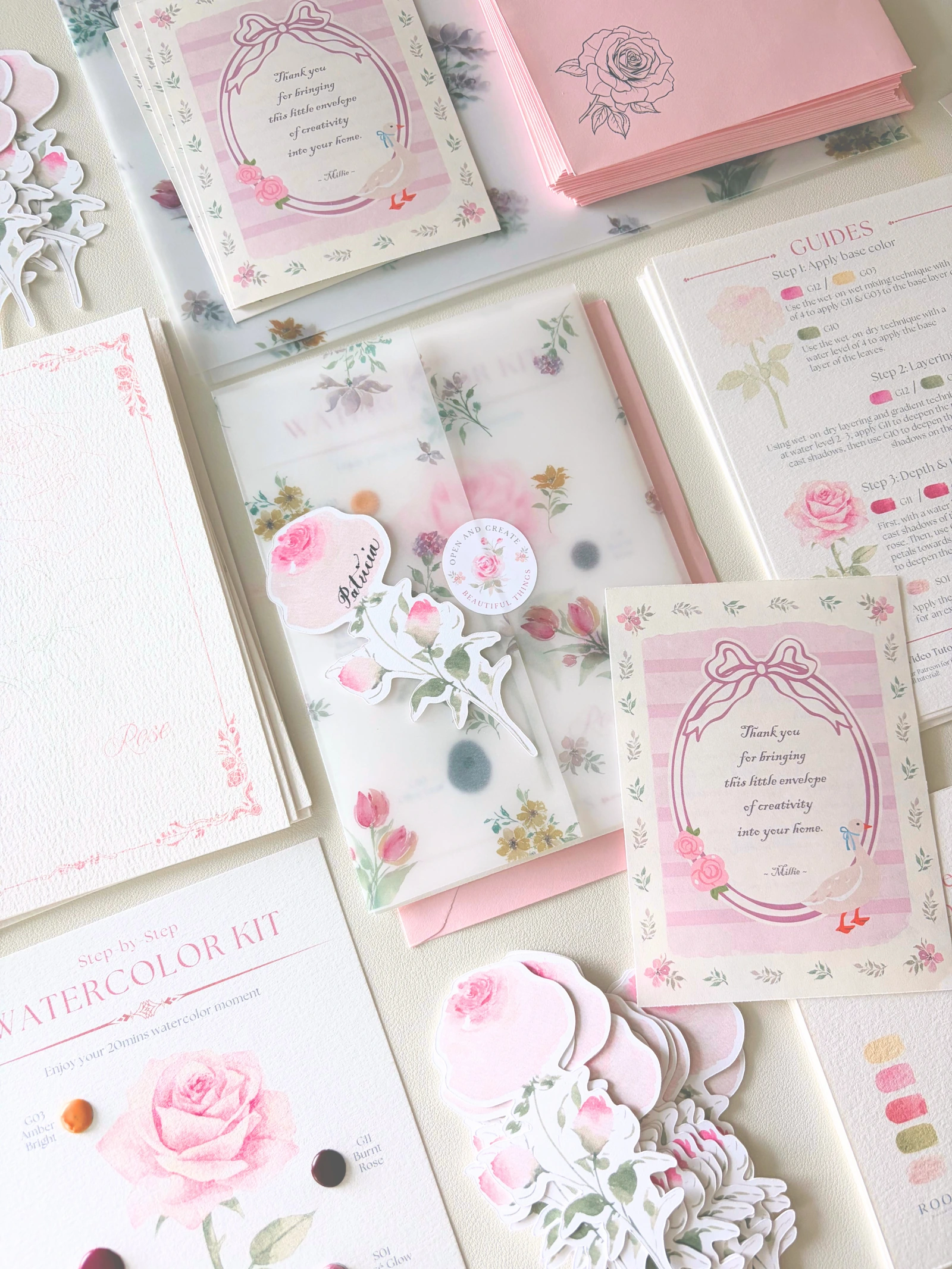 Watercolor Kit Mail Club