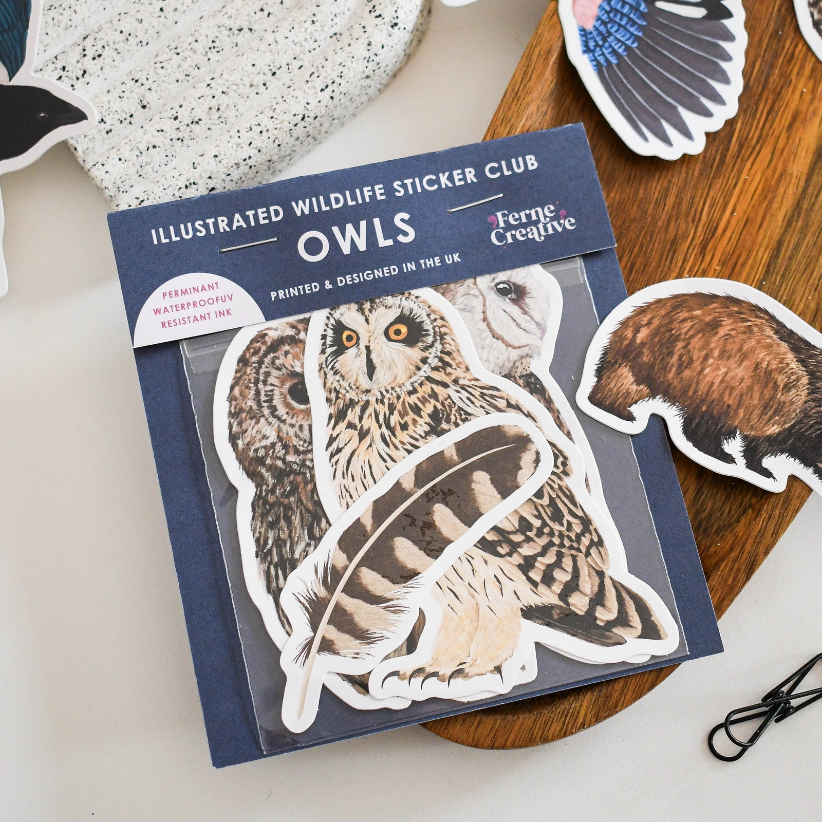 Wildlife Sticker Club