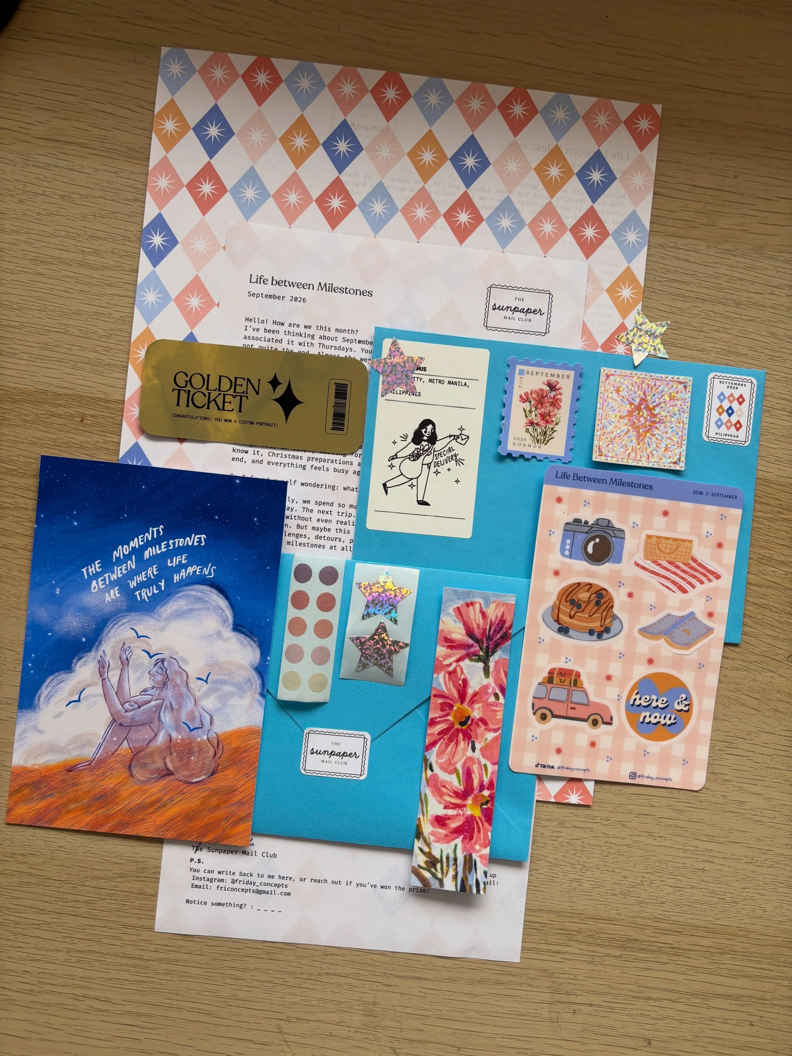 The Sunpaper Mail Club