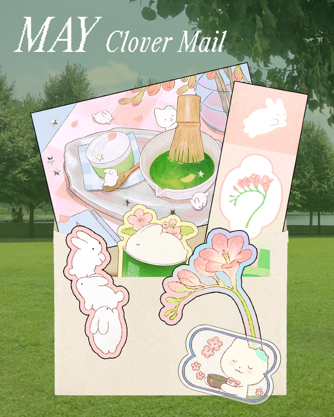 Clover Mail — artwork and stationery from past editions