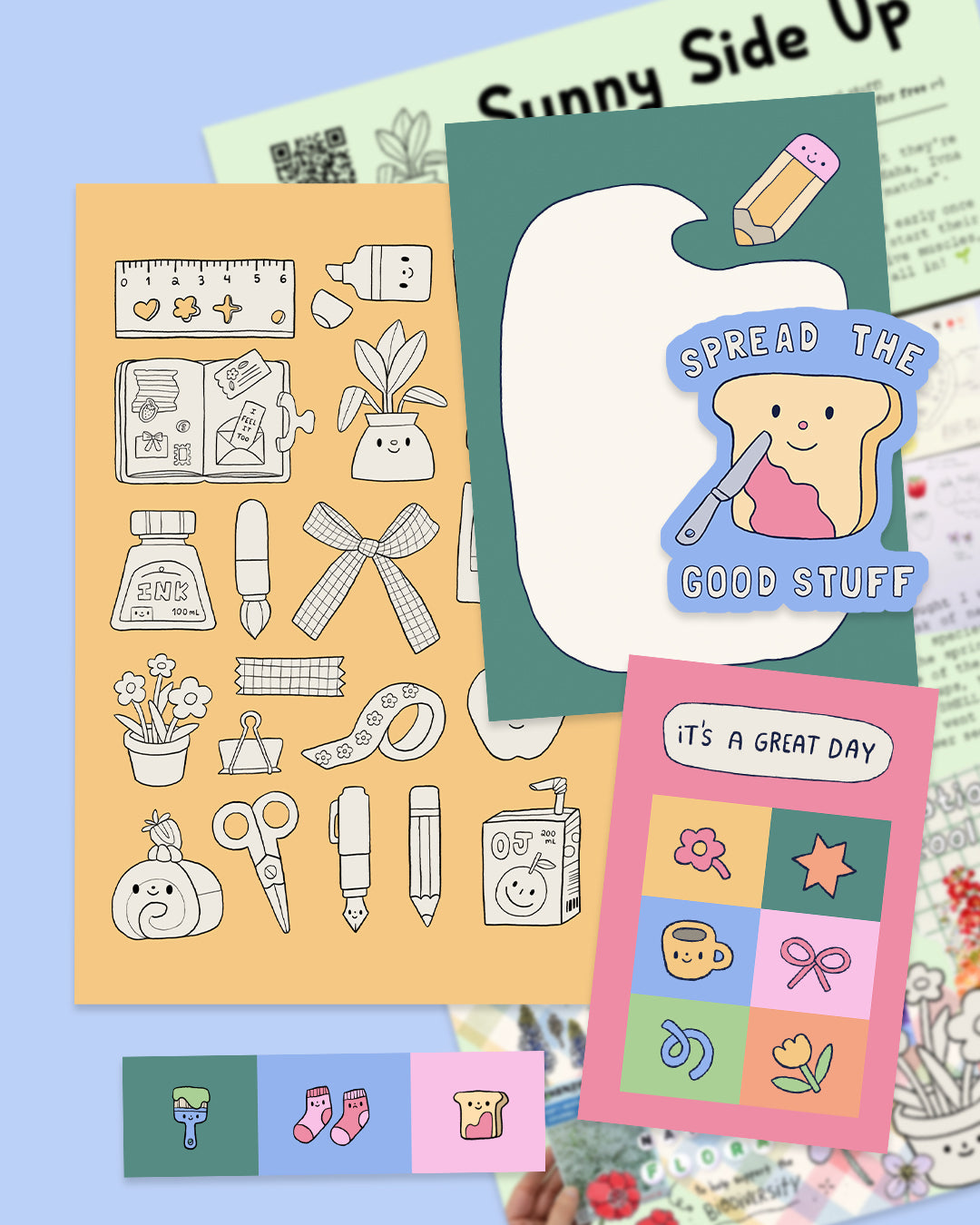 Mail Club — mail club edition artwork and paper goods