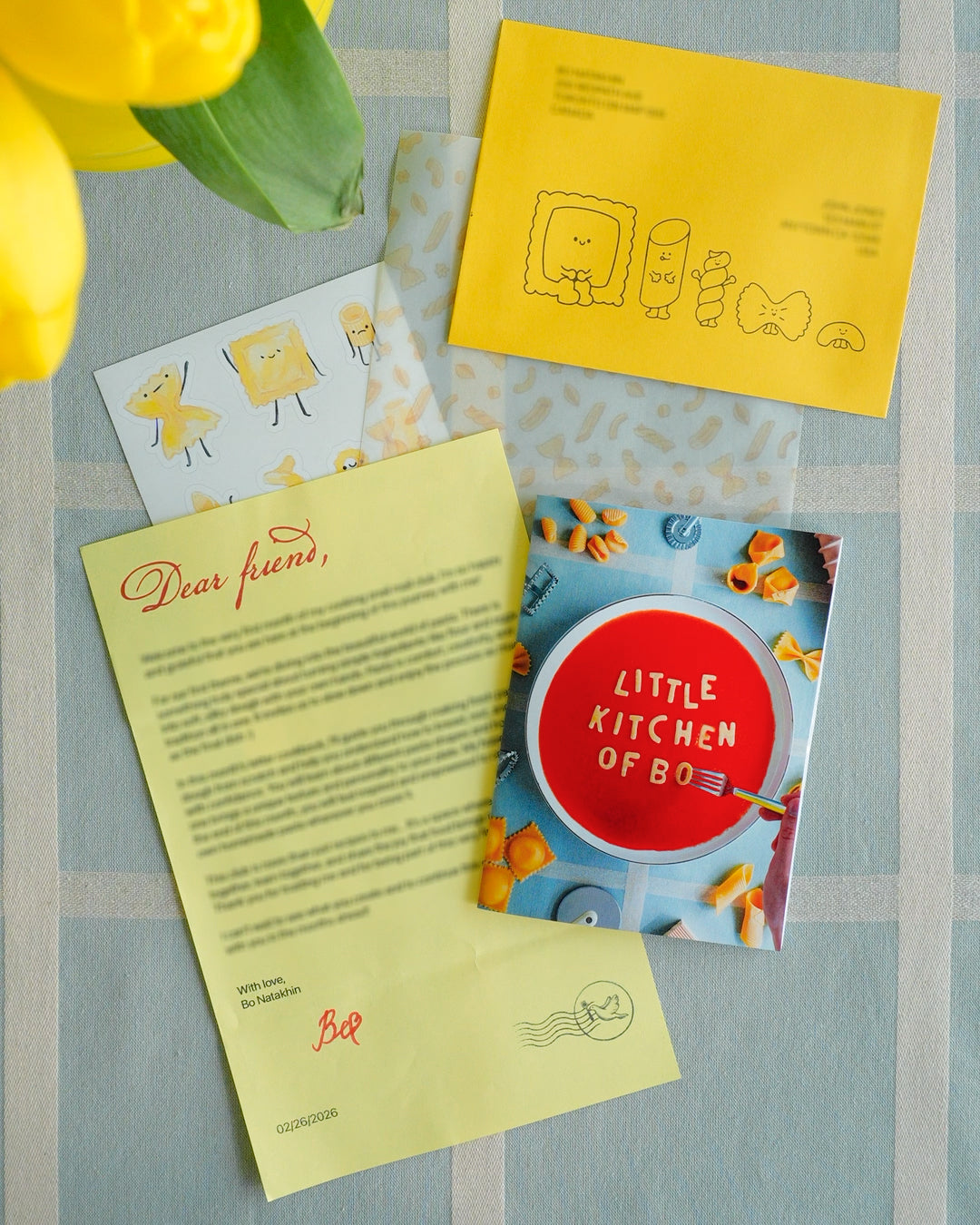 Little Kitchen Of Bo — artwork and mailed paper goods