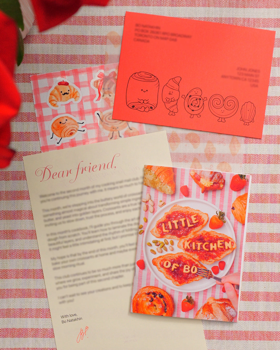 Little Kitchen Of Bo — mail club edition artwork and paper goods