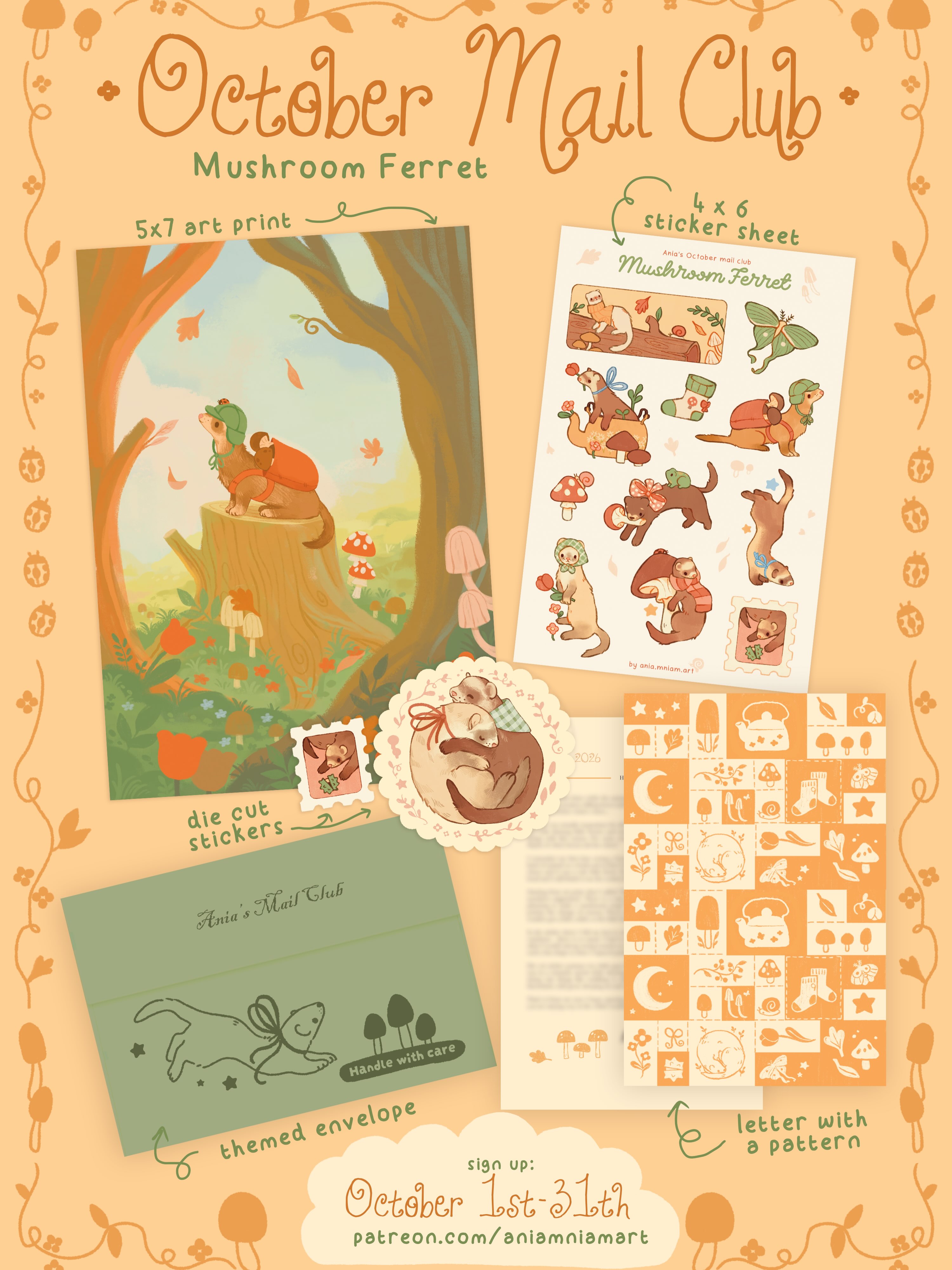 Mail Goose — mail club edition artwork and paper goods