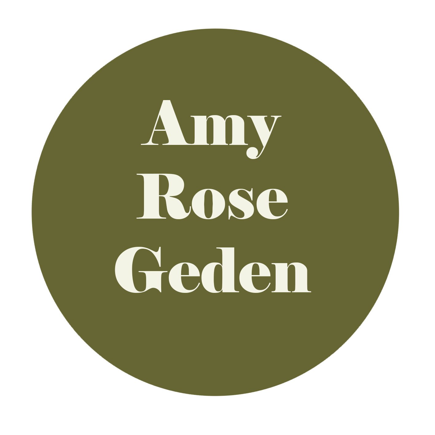 Amy Rose Geden’s official shop logo