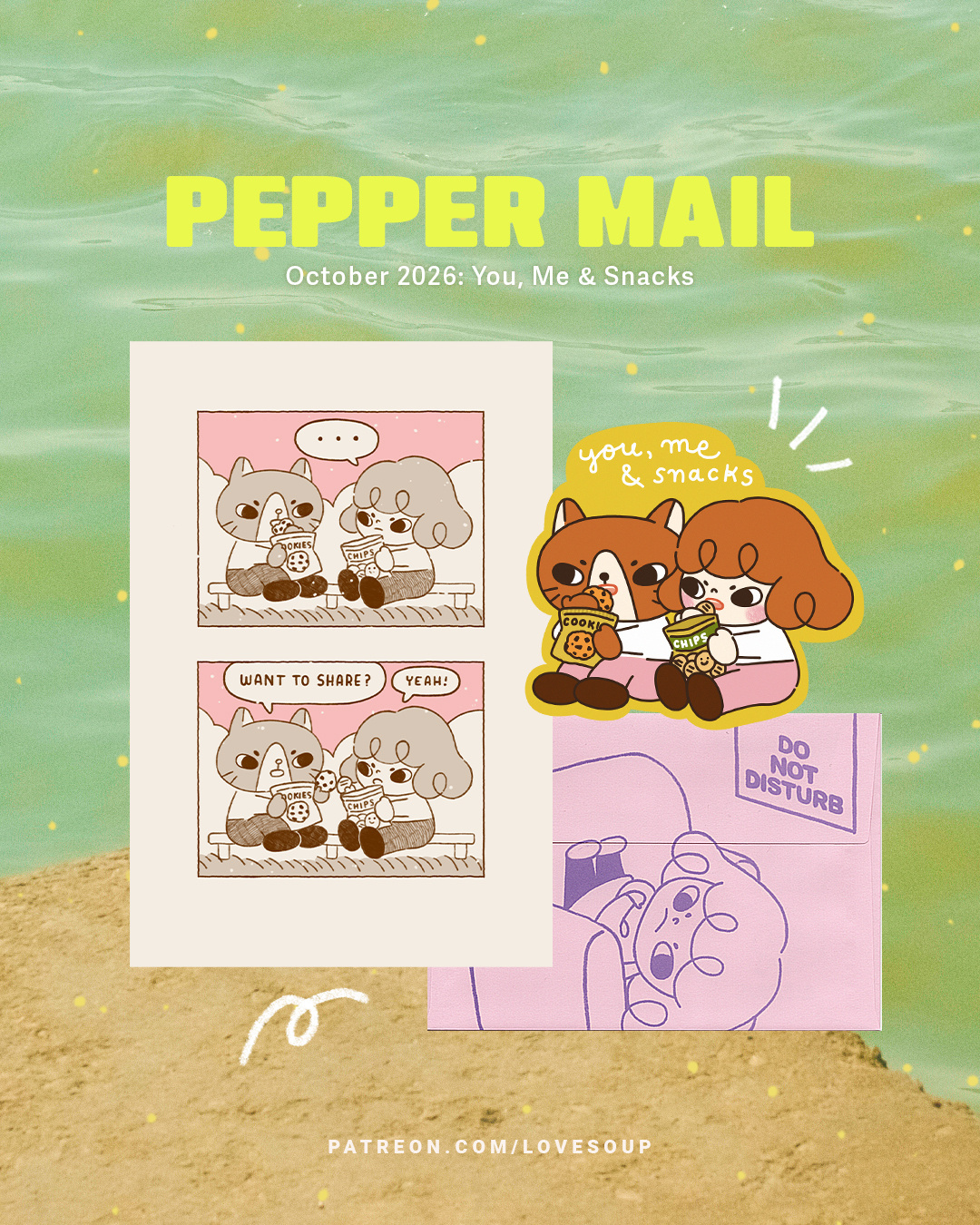 Pepper Mail Club — October 2026 mail club set preview