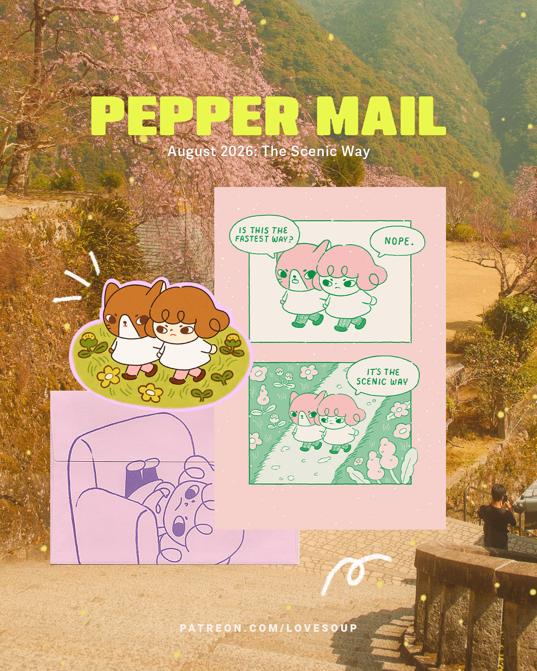 Pepper Mail Club — August 2026 mail club set preview
