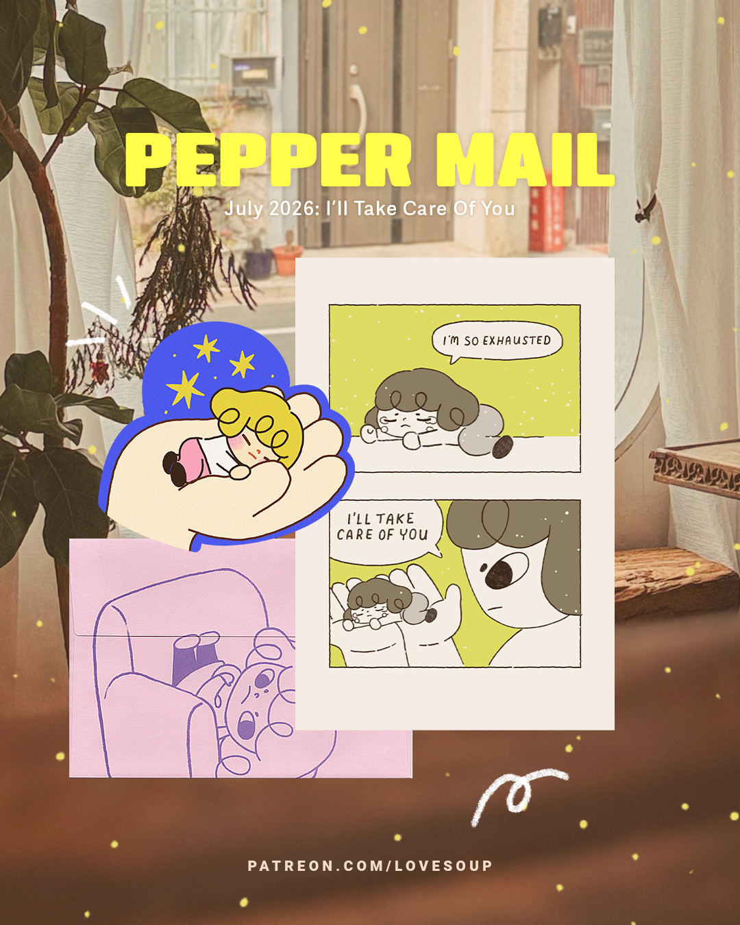 Pepper Mail Club — July 2026 mail club set preview