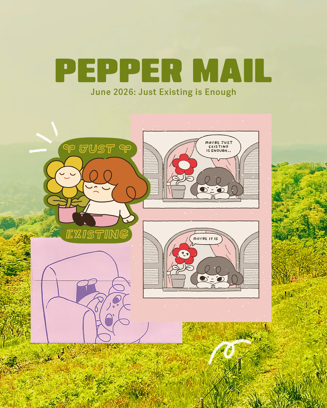 Pepper Mail Club — June 2026 mail club set preview