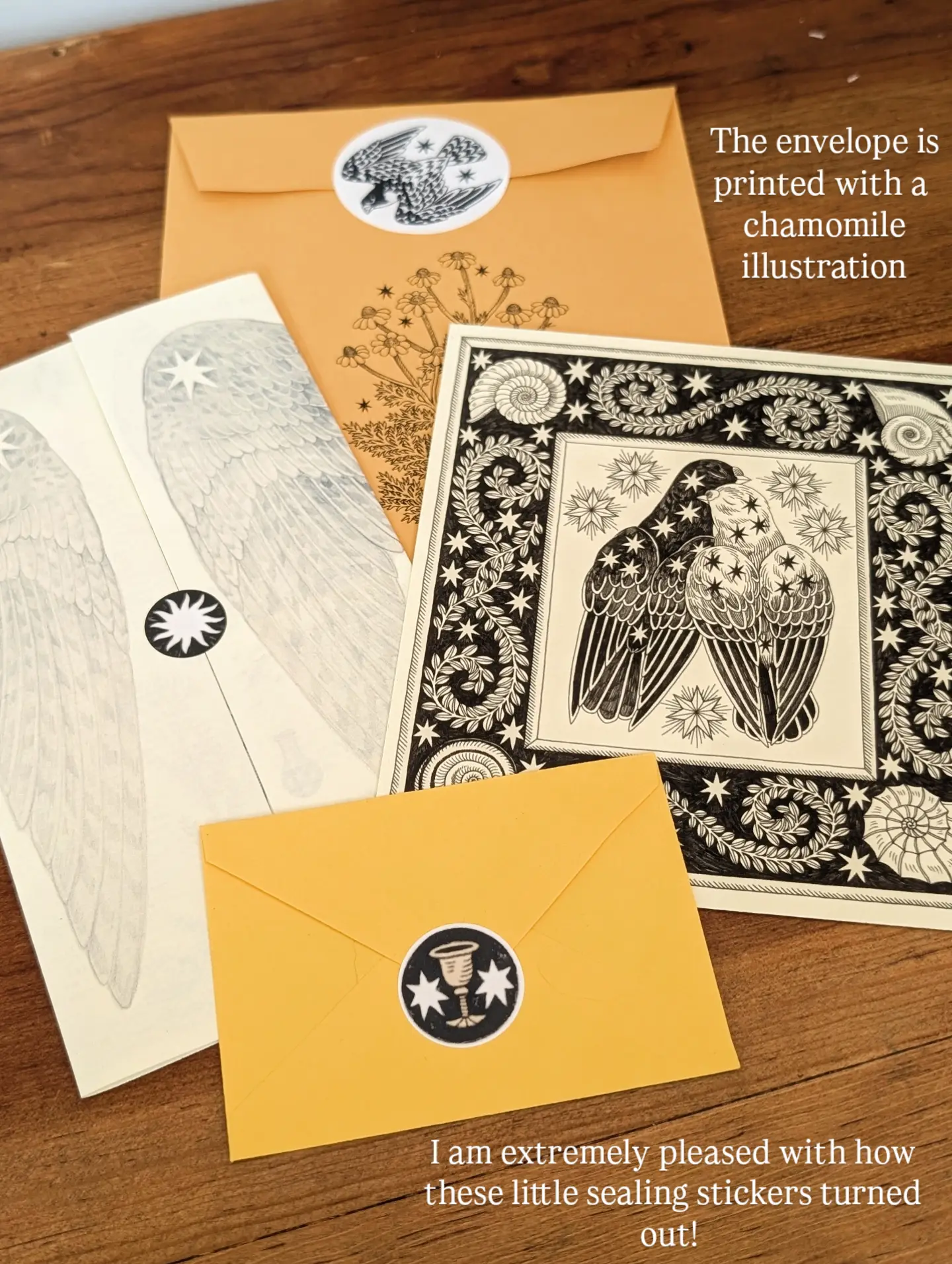 Peregrine Post Mail Club — August edition print and illustrated envelope