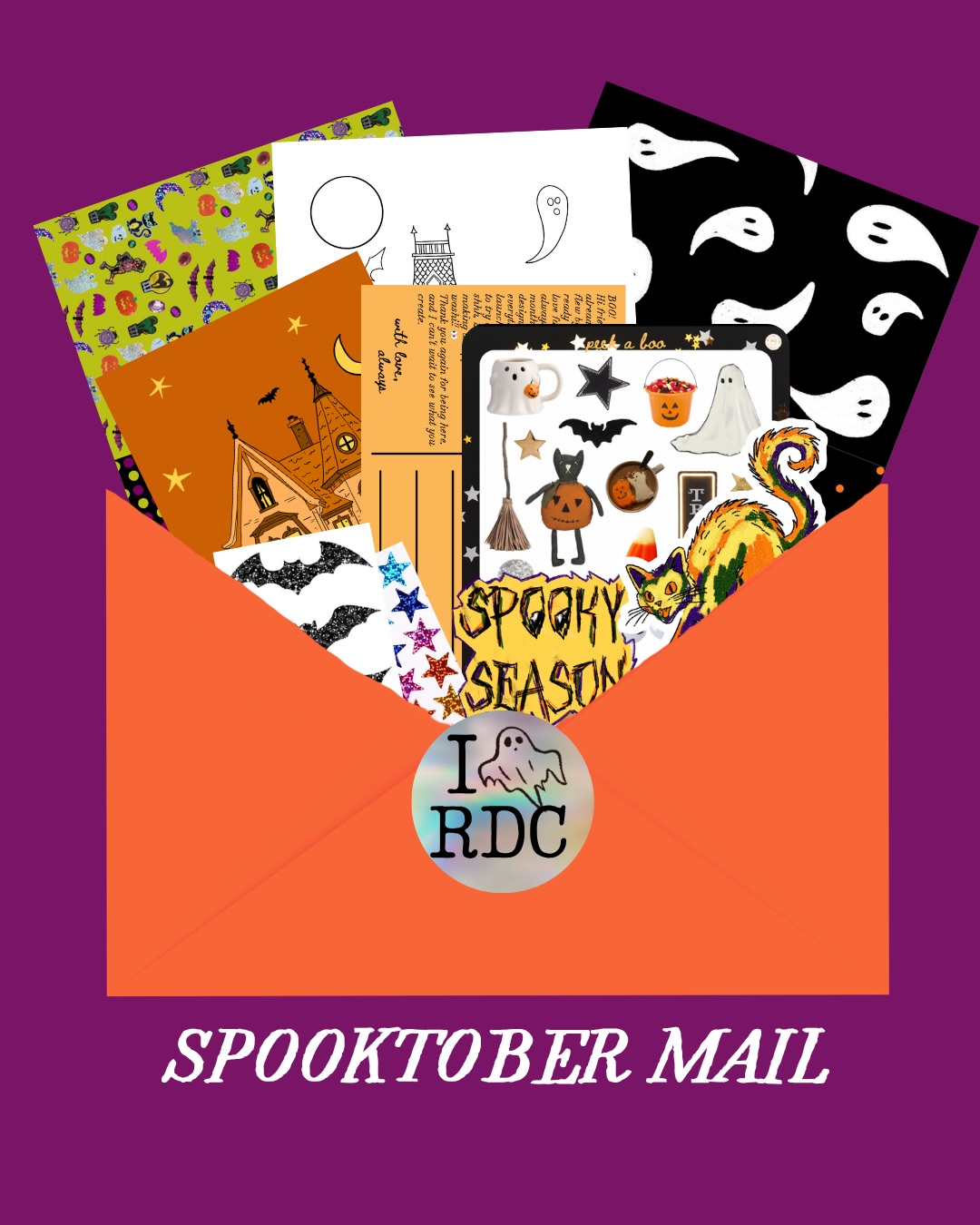 ReggieDesignCo Mail Club — mail club edition artwork and paper goods