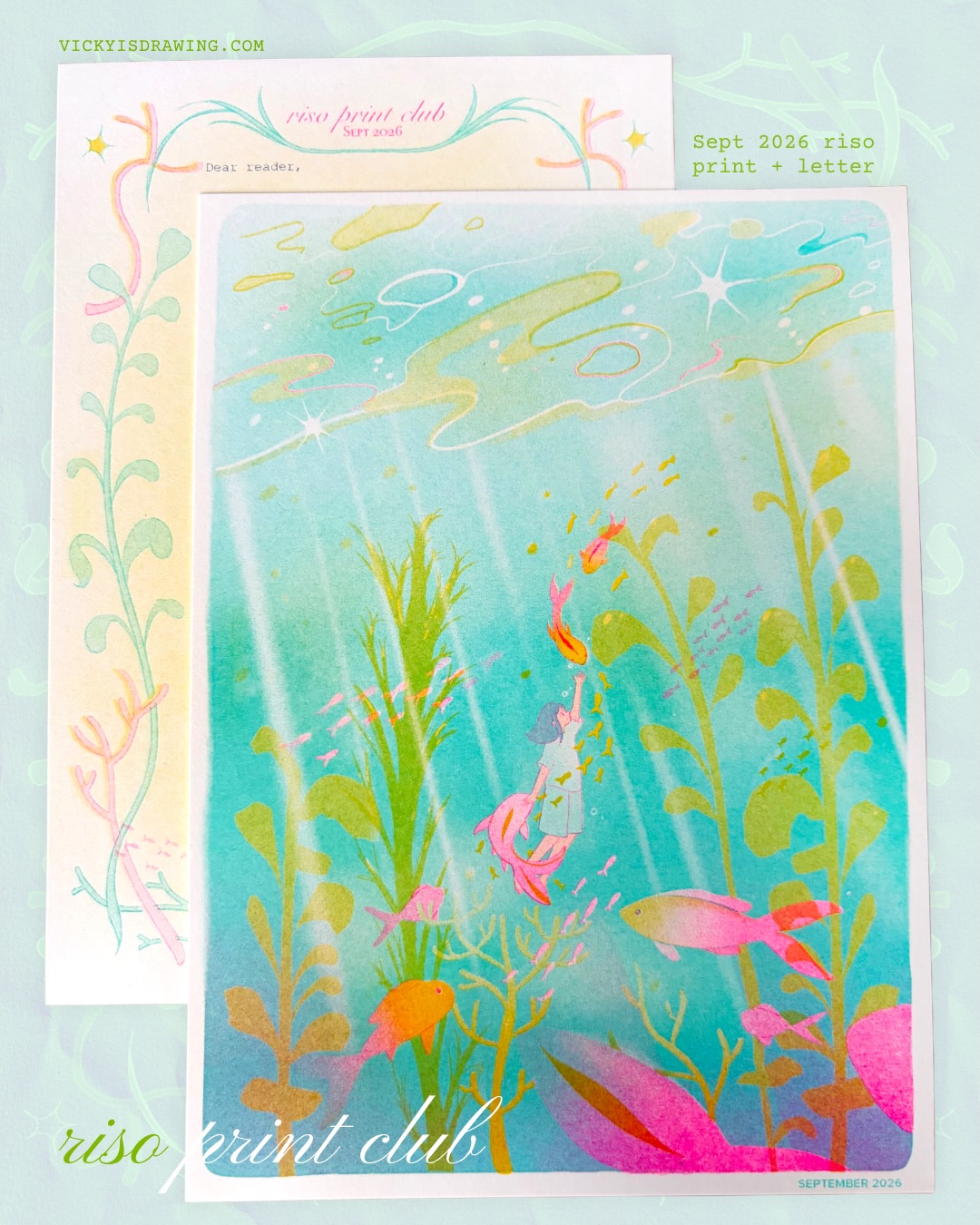 Riso Print Club — September 2026 mail-club collection