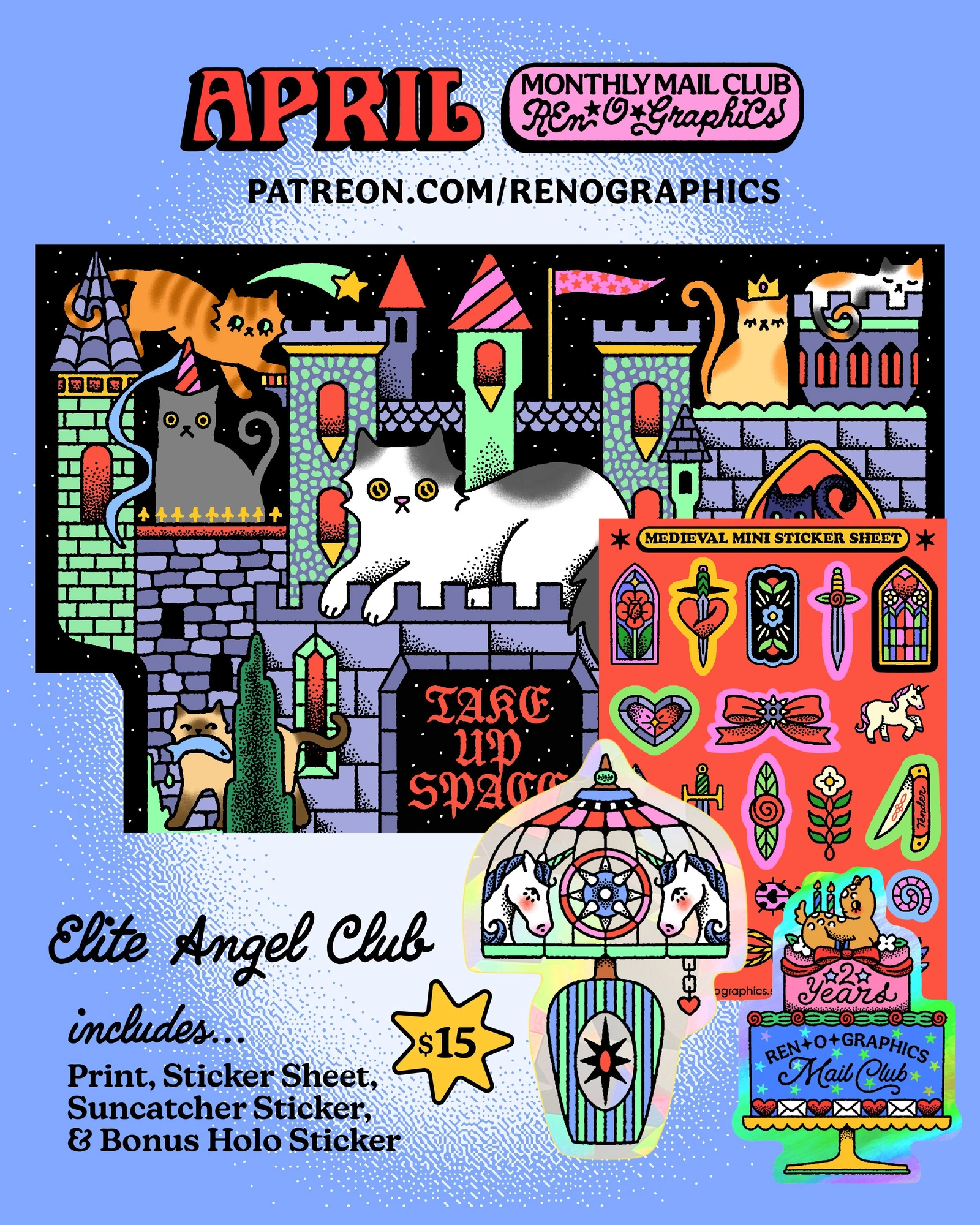 Ren-O-Graphics — artwork and mailed paper goods, example 2