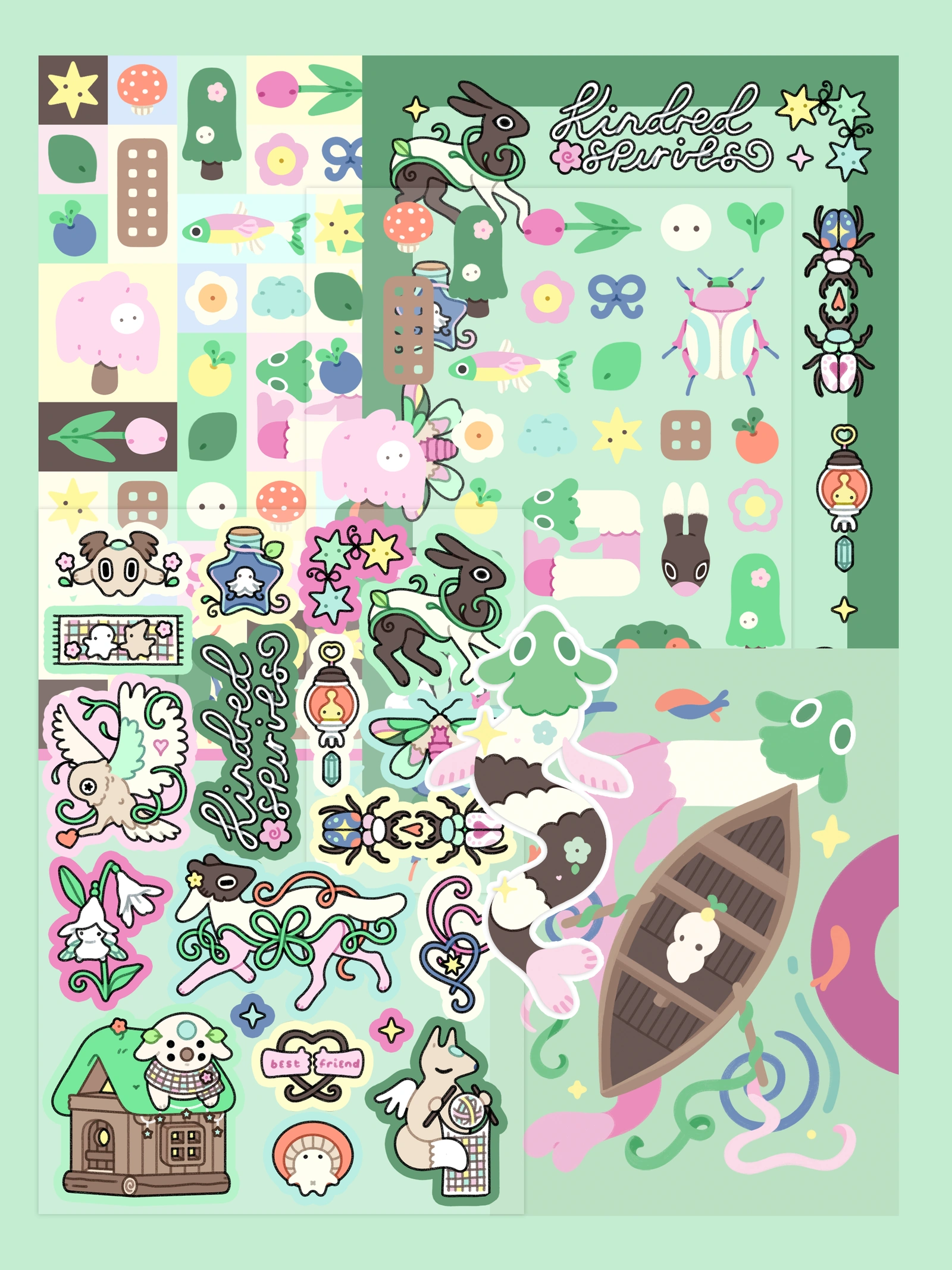 Paper Wonders — Kindred Spirits collection design preview