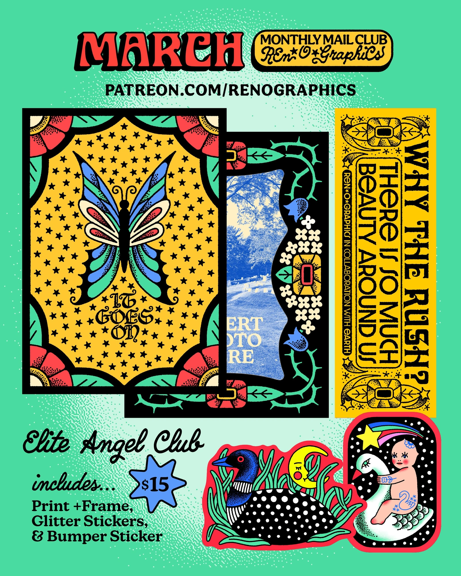 Ren-O-Graphics — artwork and mailed paper goods