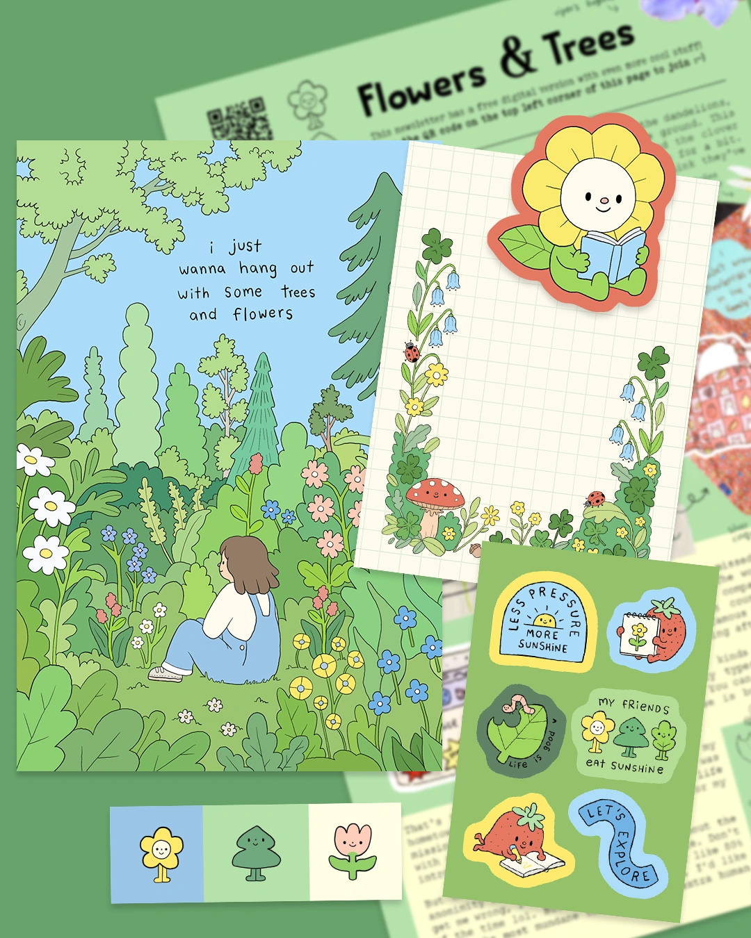 Mail Club — mail club edition artwork and paper goods