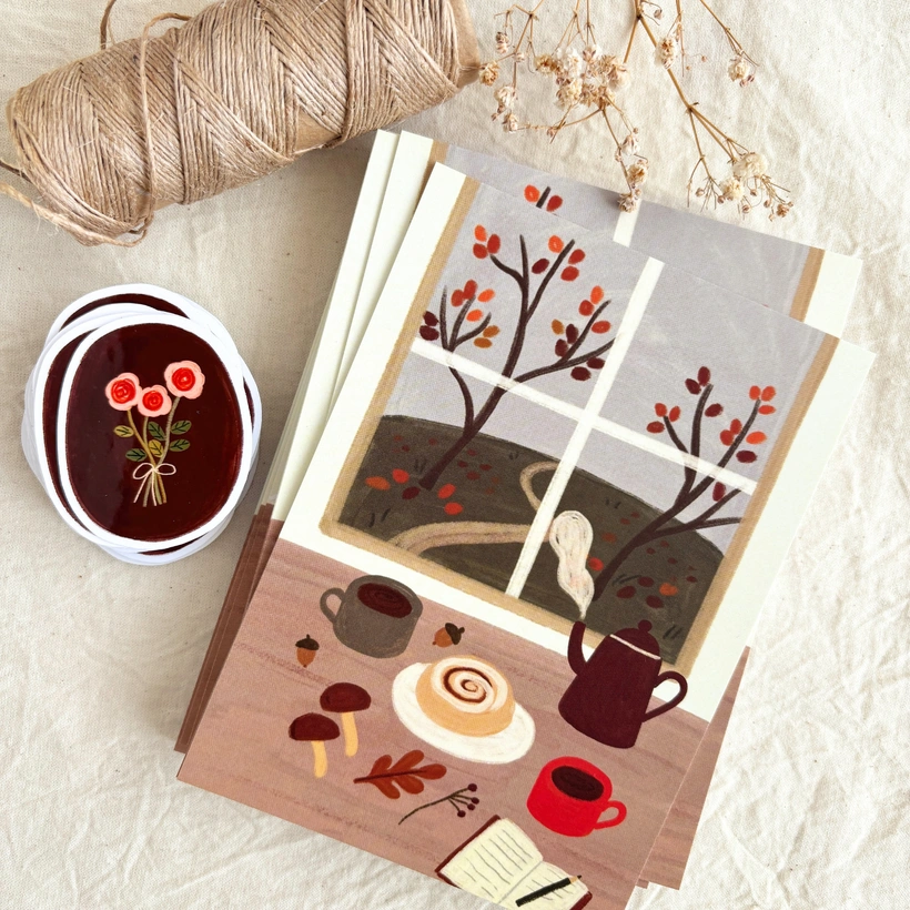 Och Monika - Happy Mail — illustrated mail collection