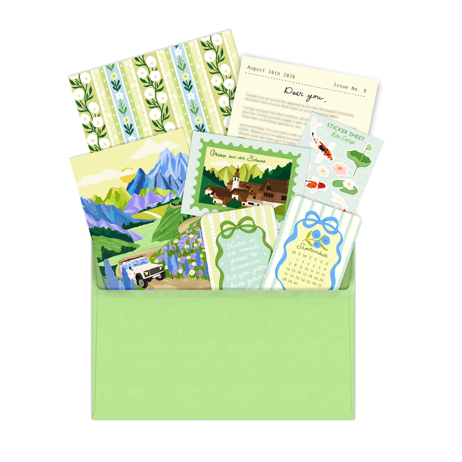 Printclub — August Switzerland edition