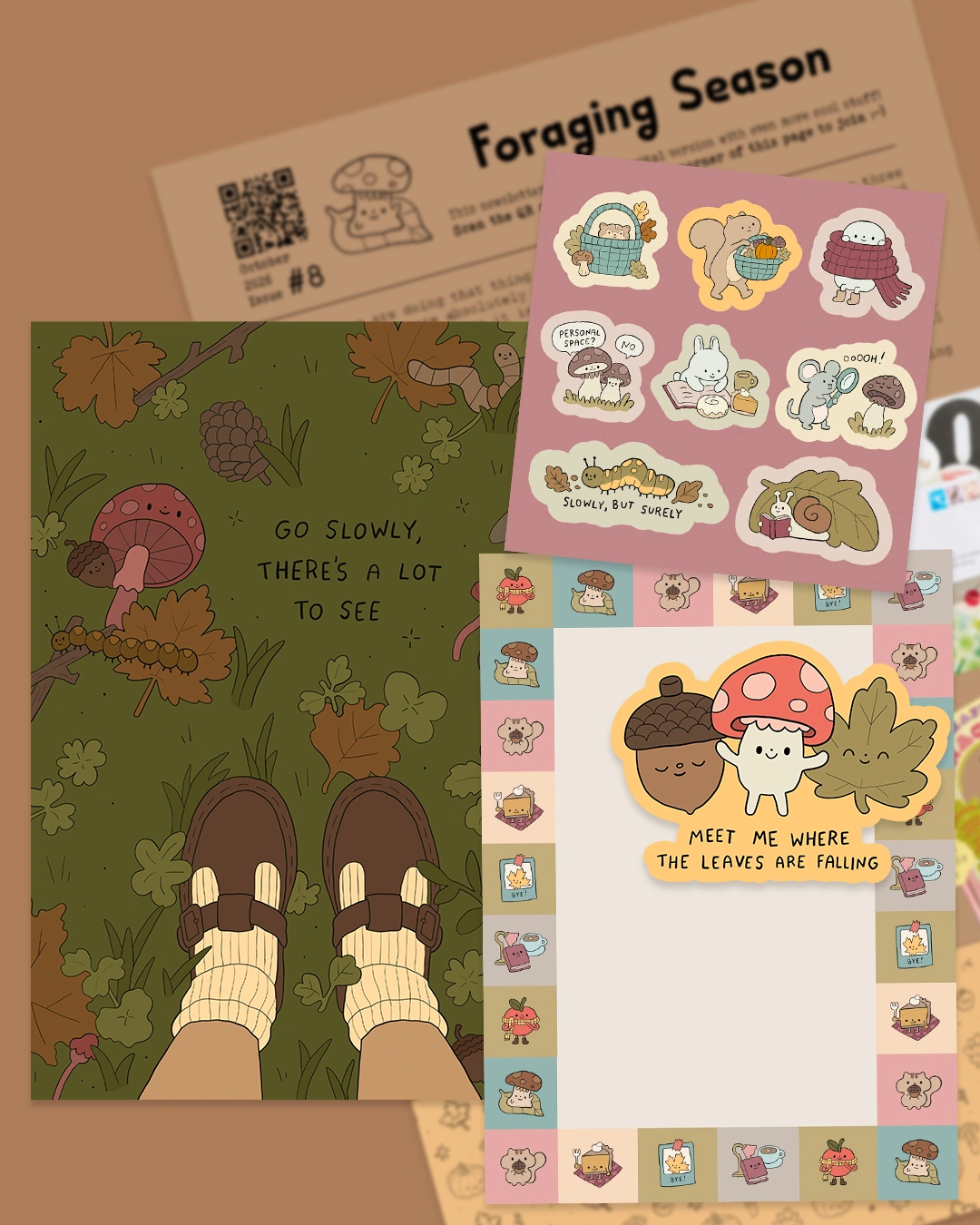 Mail Club — mail club edition artwork and paper goods