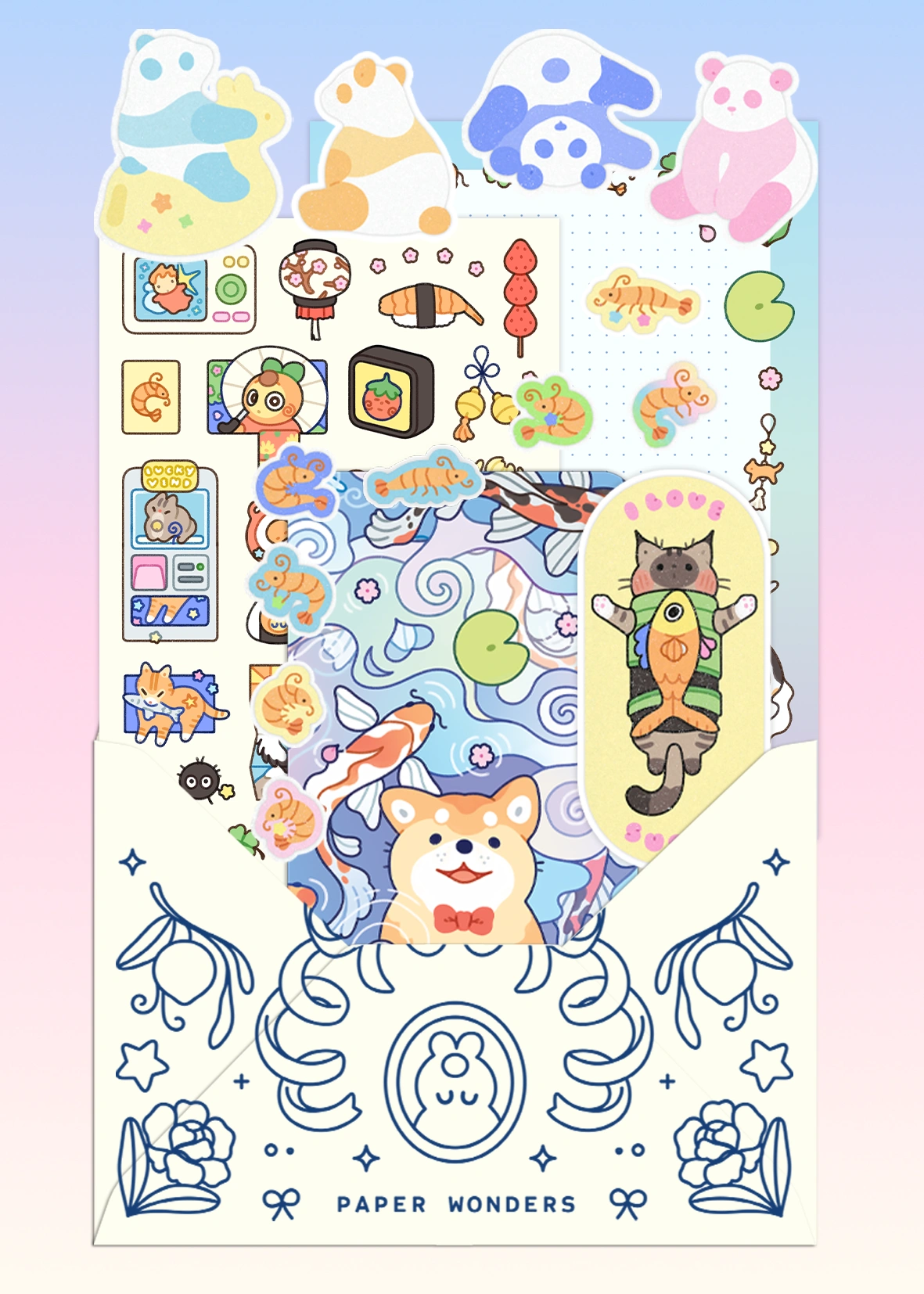 Paper Wonders — Japan collection design preview
