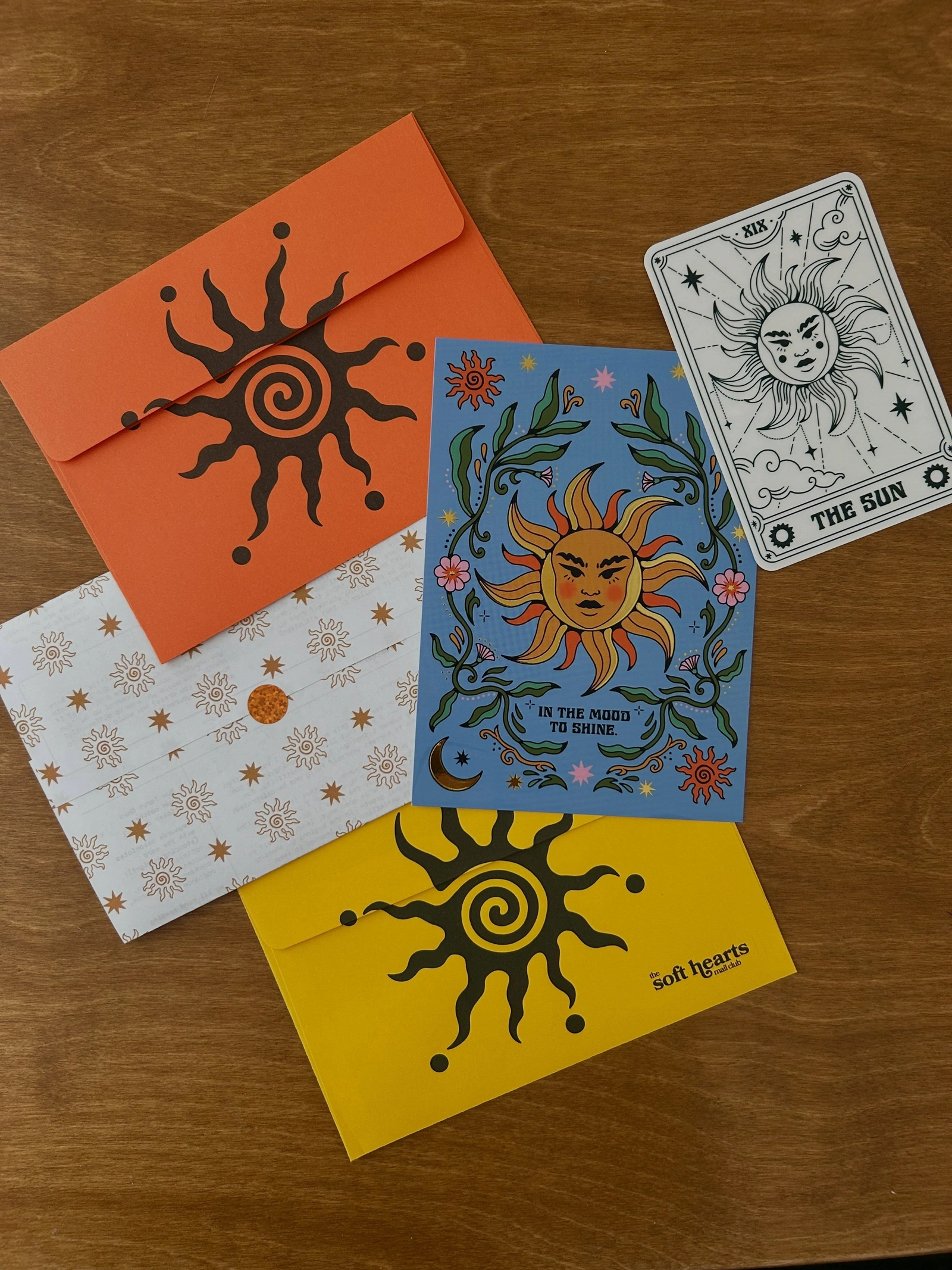 Soft Hearts Mail Club — Sun edition mail-club collection