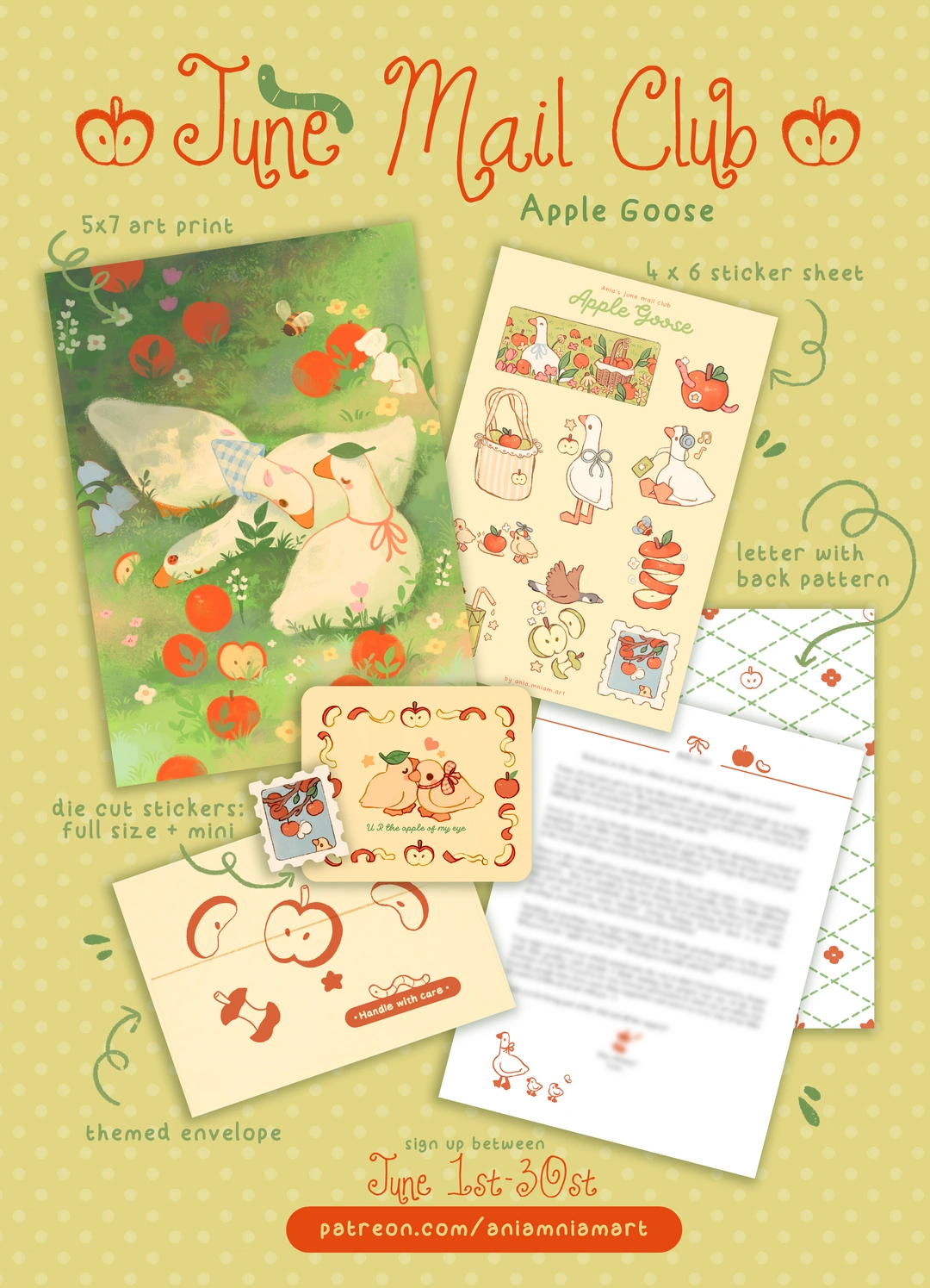 Mail Goose — June Apple Goose full collection preview